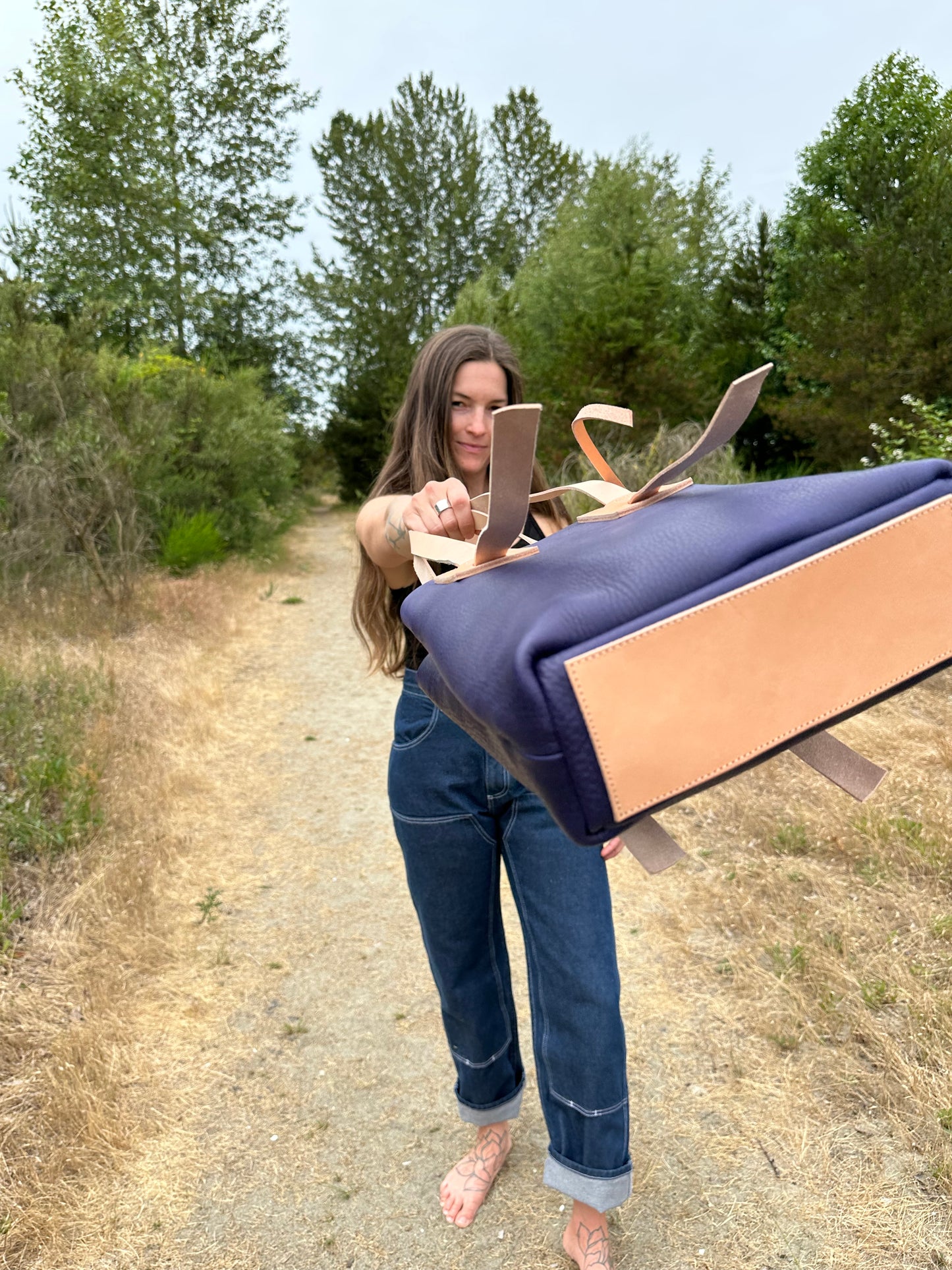 Everyday Tote Eggplant