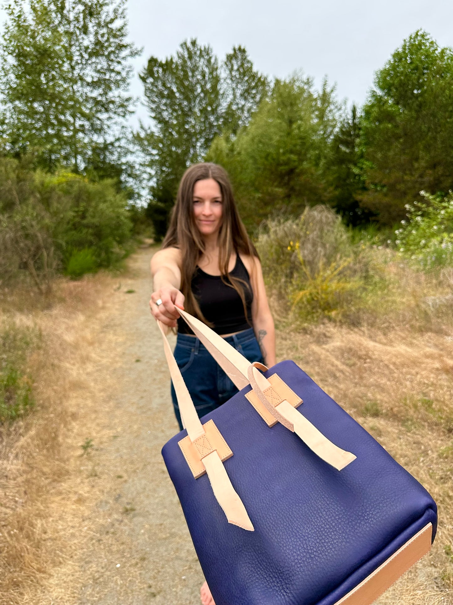 Everyday Tote Eggplant